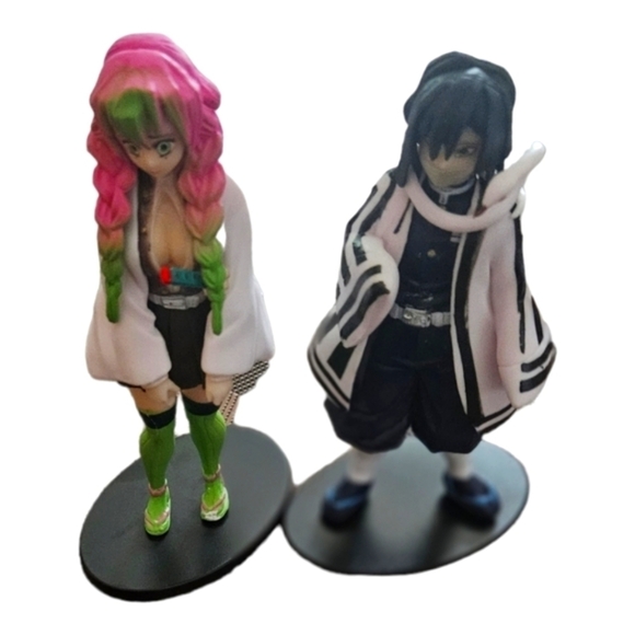 Mitsuri Kanroji, Obanai Kyojuro Figure Authentic Banpresto Set - Picture 2 of 4